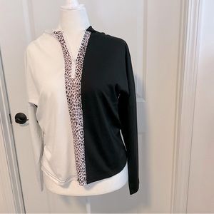 Black & White leopard Jogger